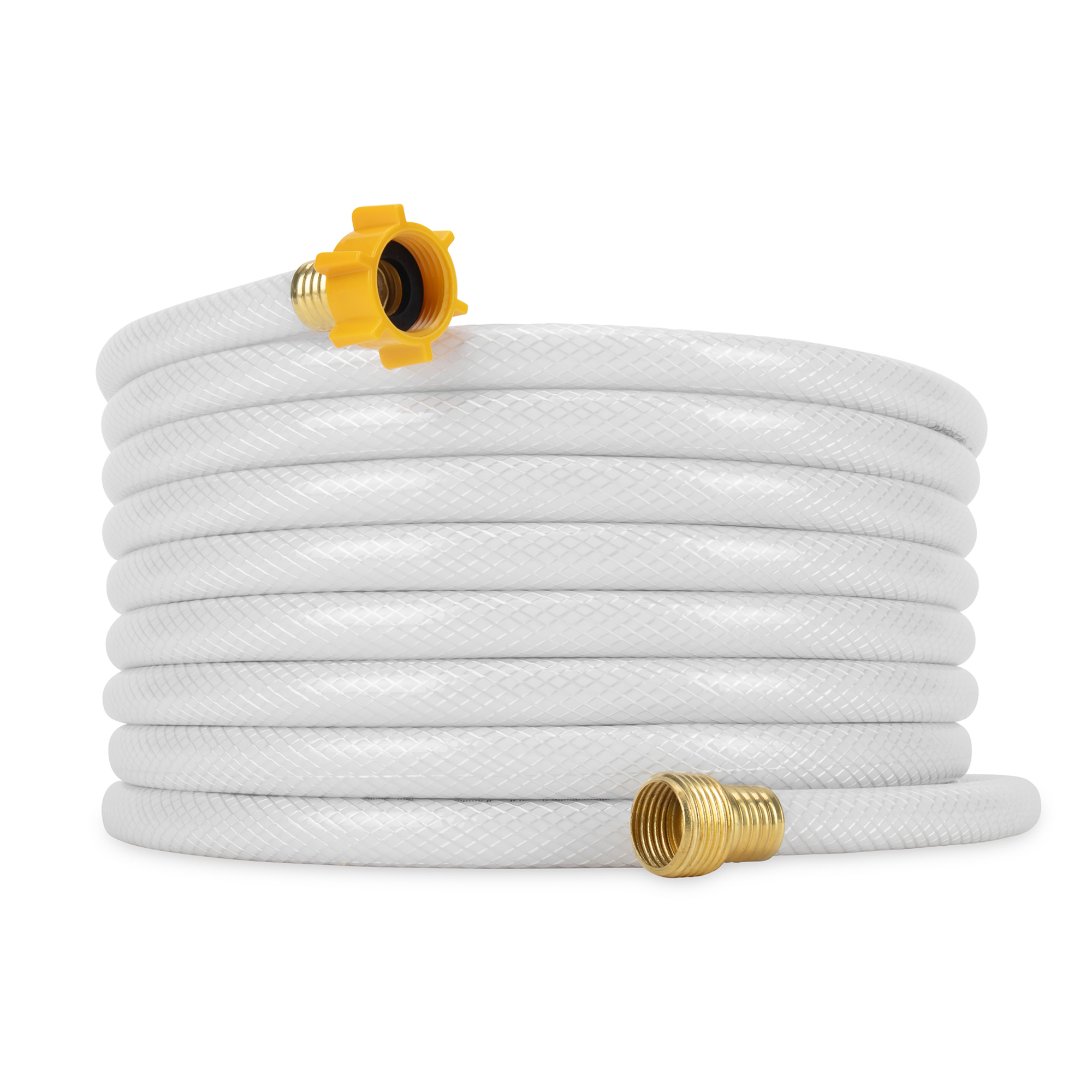 Camco 25' Premium Grade Marine/RV Drinking Water Hose — Certified For Drinking Water & Lead-Free — Anti-Kink Design — Made with Quality PVC — UV Stabilized for Long Use — 1/2" ID